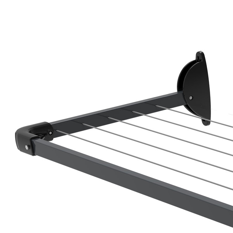 Rebrilliant Steel Foldable WallMounted Drying Rack Wayfair.co.uk